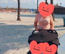 Stroller Buggy Sunshade for Summer Holiday or beach