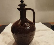 Portuguese grape brandy bottle