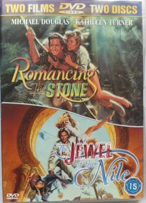 Romancing The Stone & The Jewel In The Nile (Michael Douglas, Kathleen Turner & Danny DeVito) [Movie DVD]