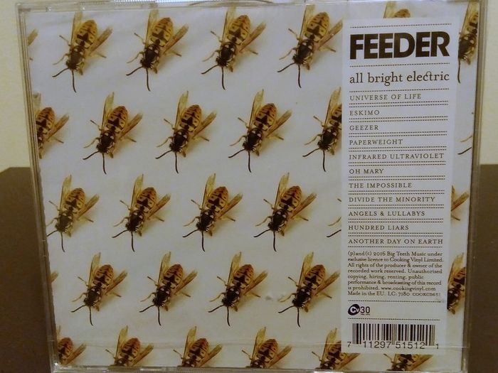 Feeder All Bright Electric CD Album