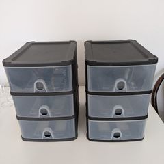 Wham 3 drawer organizers - 2 units available
