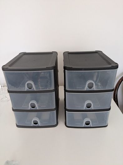Wham 3 drawer organizers - 4 available