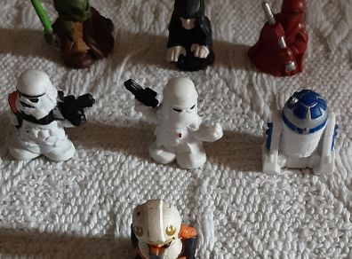 small star war's action figure's x7