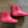 Girl's Red Chelsea Wellies | Uk 9 | EUR 27 Image 2