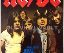 AC/DC, Judas Priest 1979 Nuremberg, Germany Concert Poster A3 Size Repro