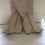 Cream Leather 'NINE WEST'Designer Boots, Wedge Heel Image 5