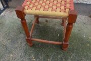 old vintage sugan stool ,,nice used condition, sold as seen, see pictures for condition ,buyer collects or pays postage,