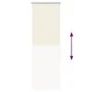 Roller Blind Blackout Off White 40x130 cm Fabric Width 35.7 cm Polyester Image 5