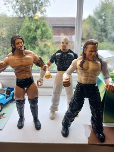 Rey Mysterio,  CM Punk, Jeff Hardy Bundle WWE WWF