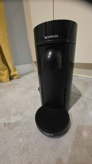 Nespresso Vertuo Plus by Magimix in matte black.