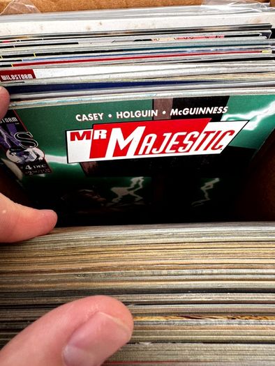 Indie Long Comic Box w 325 Comics for Sale