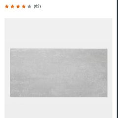 Poprock vinyl floor tiles, light grey stone effect