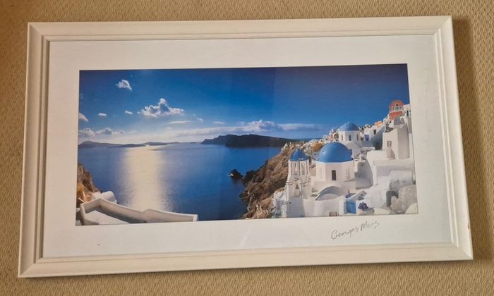 Framed picture from Greece