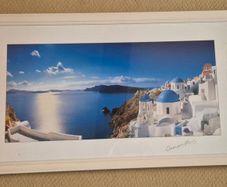 Framed picture from Greece