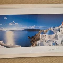 Framed picture from Greece
