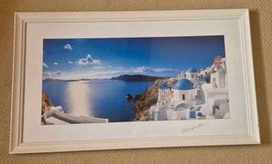 Framed picture from Greece