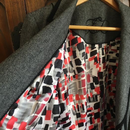REDUCED -Fine wool designer jacket - As new, 16 /xl