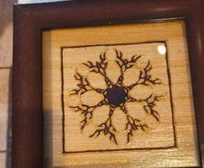A Coffee Painting Created By Amita Dutta.