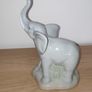 Porcelanas M.Requena Valencia Spain grey Elephant figurine Image 3
