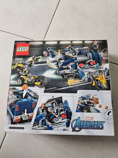 New Lego Marvel Avengers 76143 Avengers Truck Take Down (Retired/Discontinued)
