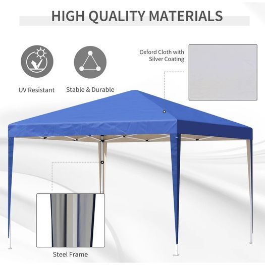 NEW SALE | 3 x 3m Pop Up Gazebo - Blue