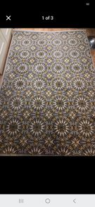 Kukoon Tangier Moroccan Tile Rug - Ochre (160 x 230 cm)