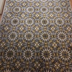 Kukoon Tangier Moroccan Tile Rug - Ochre (160 x 230 cm)