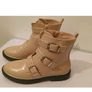 SCHUH Girls Cream Pale Pink Multi Buckle Ankle Boots UK 5 EU 38 New Boxed  CAN POST Image 5