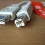 USB type-A to USB type-B Cable Image 2