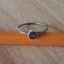 Silver ring size J 1/2 Image 2