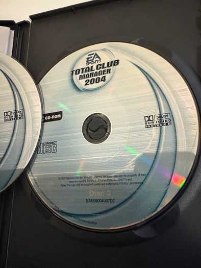 EA Sports Total Club Manager 2004 PC CD-ROM