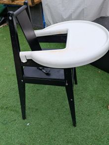 Wooden high chair (Ikea)