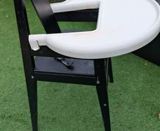 Wooden high chair (Ikea)