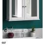 BATH VIDA Piano 2 door Mirrored Bathroom Cabinet Image 2