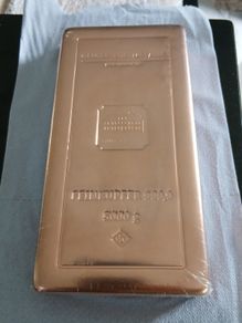 Geiger Edelmetalle 5kg 999.9 Copper Bar
