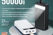 New Remax Leader Series 2.1A Fast Charging Power Bank 50000mAh