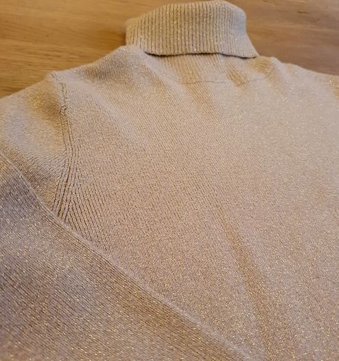 Zara Gorgeous Gold Knit Girl's Jumper Age 10 Yr