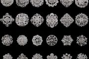 24 Silver Brooches