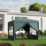 3x3m Pop Up Gazebo with Carry Bag and 4 sides Image 10
