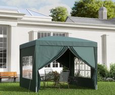 3x3m Pop Up Gazebo with Carry Bag and 4 sides