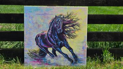 Original acrylic painting- "Wild Spirit "
