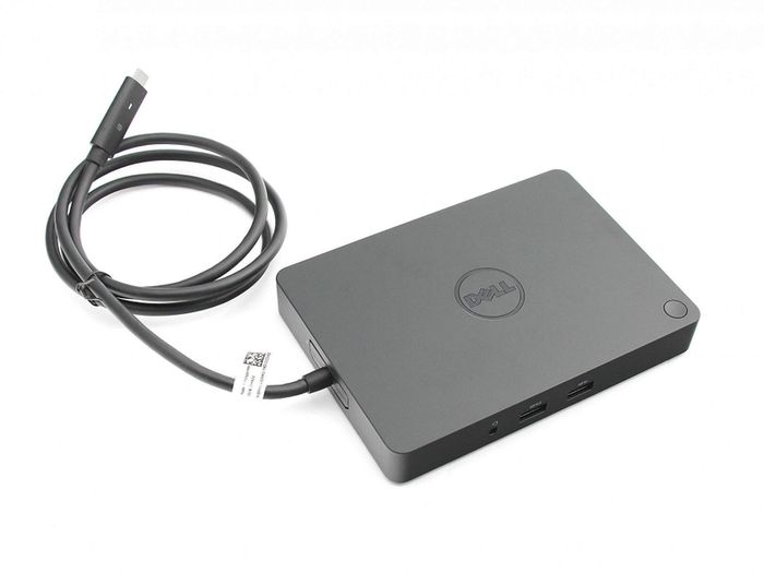 Dell WD15 Monitor Dock 4K with Original 130W Adapter, USB-C, HDMI, Mini DisplayPort, Vga