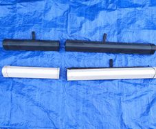 Volvo V60 & Volvo V70 cargo net for wagon models light cream & black colours available   Part Numbers: 9928200018 & 9928200019