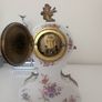 Antique porcelain hand-painted porcelain clock Image 4