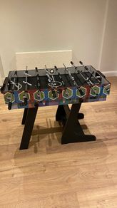 Multigame wooden play table