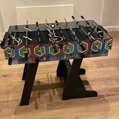 Multigame wooden play table