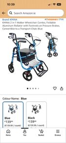 Walking frame/seat
