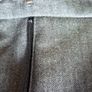 Trousers- Black White Houndstooth Wool Mix Trousers Zara Immaculate Image 9