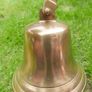 Vintage big Maritime Brass Ship Bell with Wall Mounted Image 7