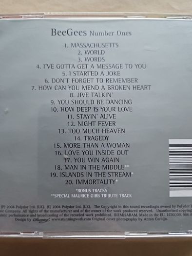 Bee Gees - Number Ones